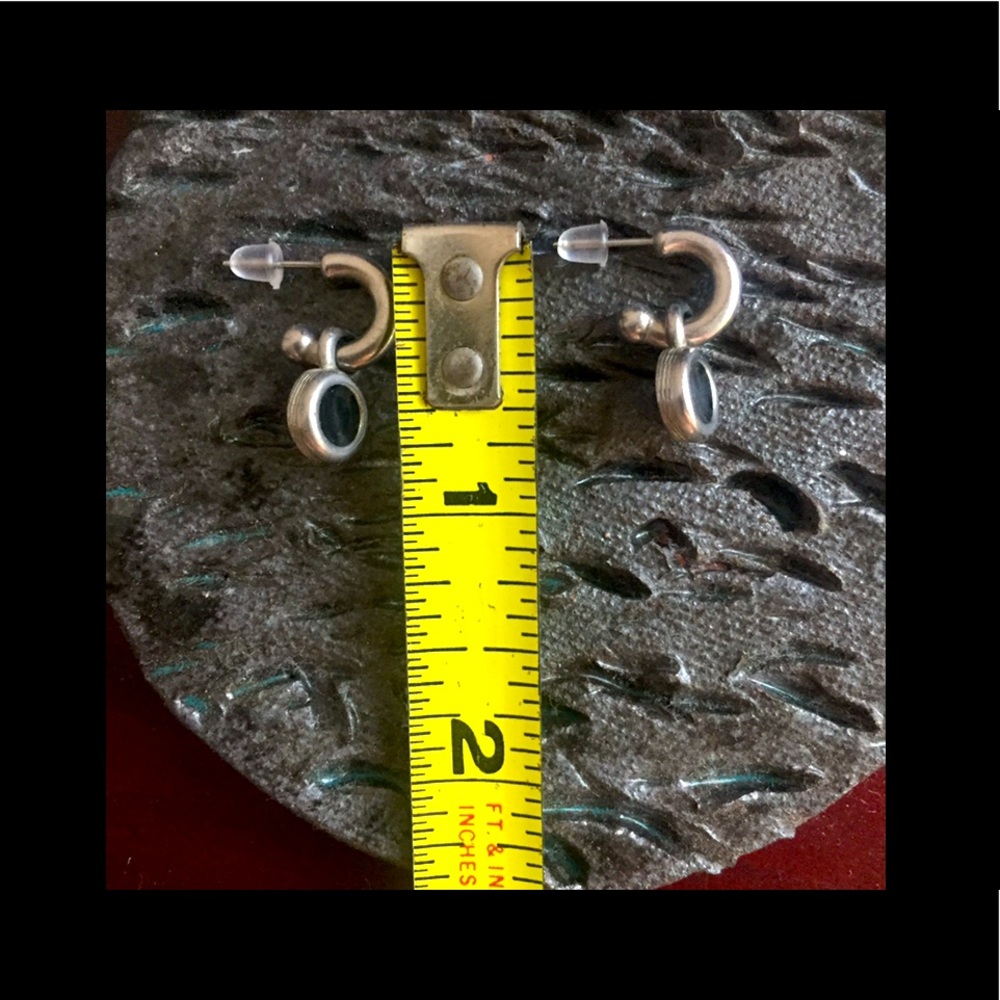 Black Drop Earrings - So Versatile! - image 4